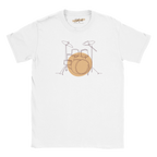 Kids T-Shirt · Drum Set (Light) - BM ink.
