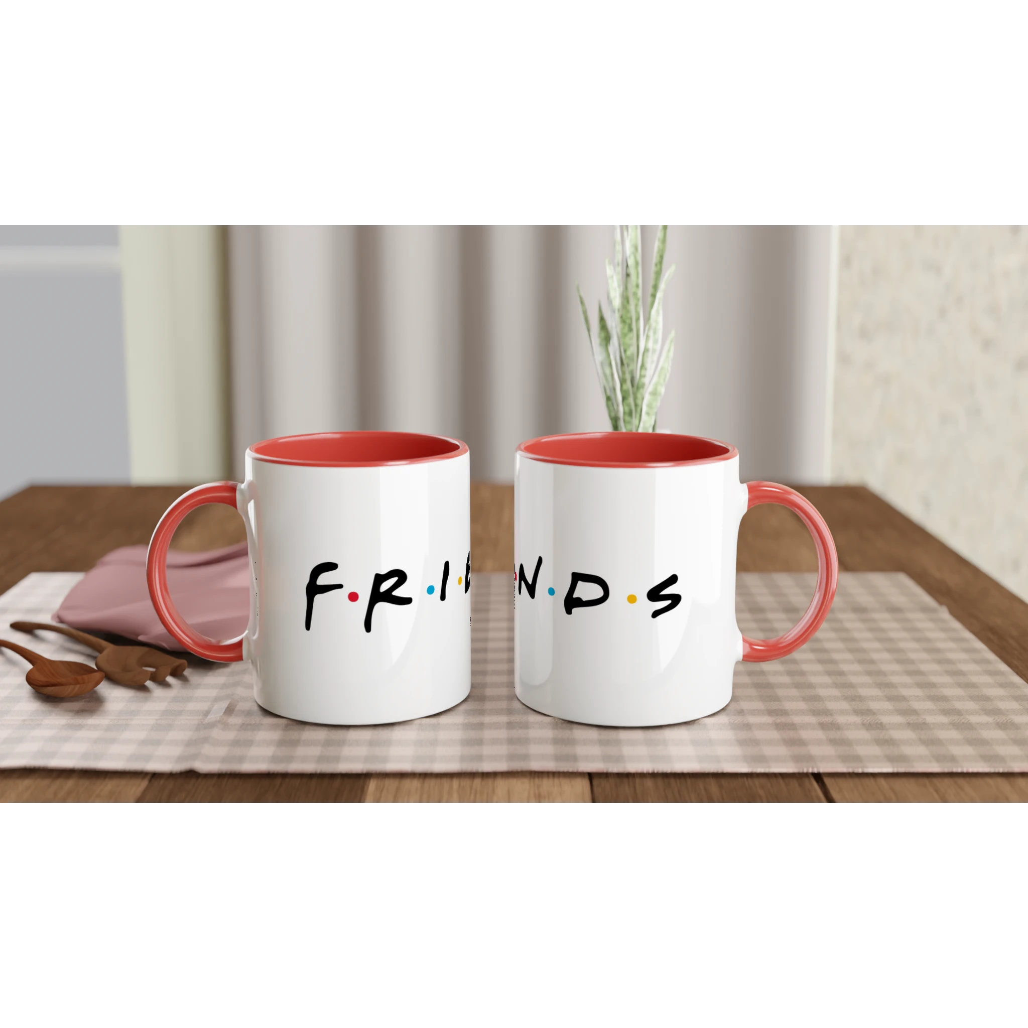 Ceramic Mug · Friends Logo Ceramic Red - BM ink.