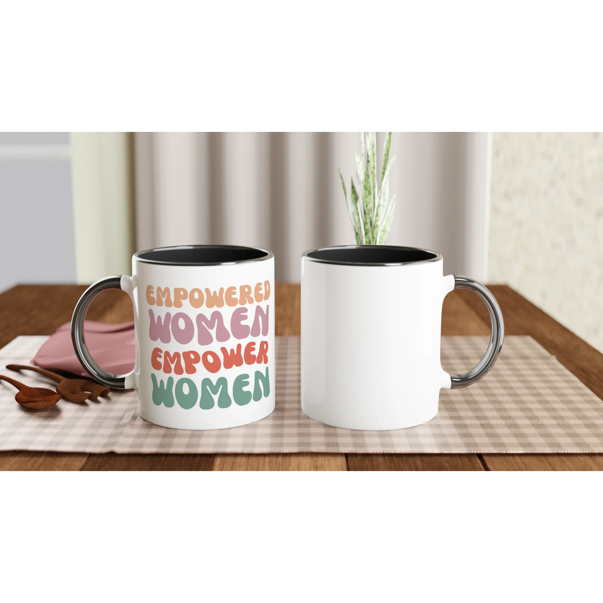 Rise Together · Ceramic Mug Ceramic Black Left - BM ink.