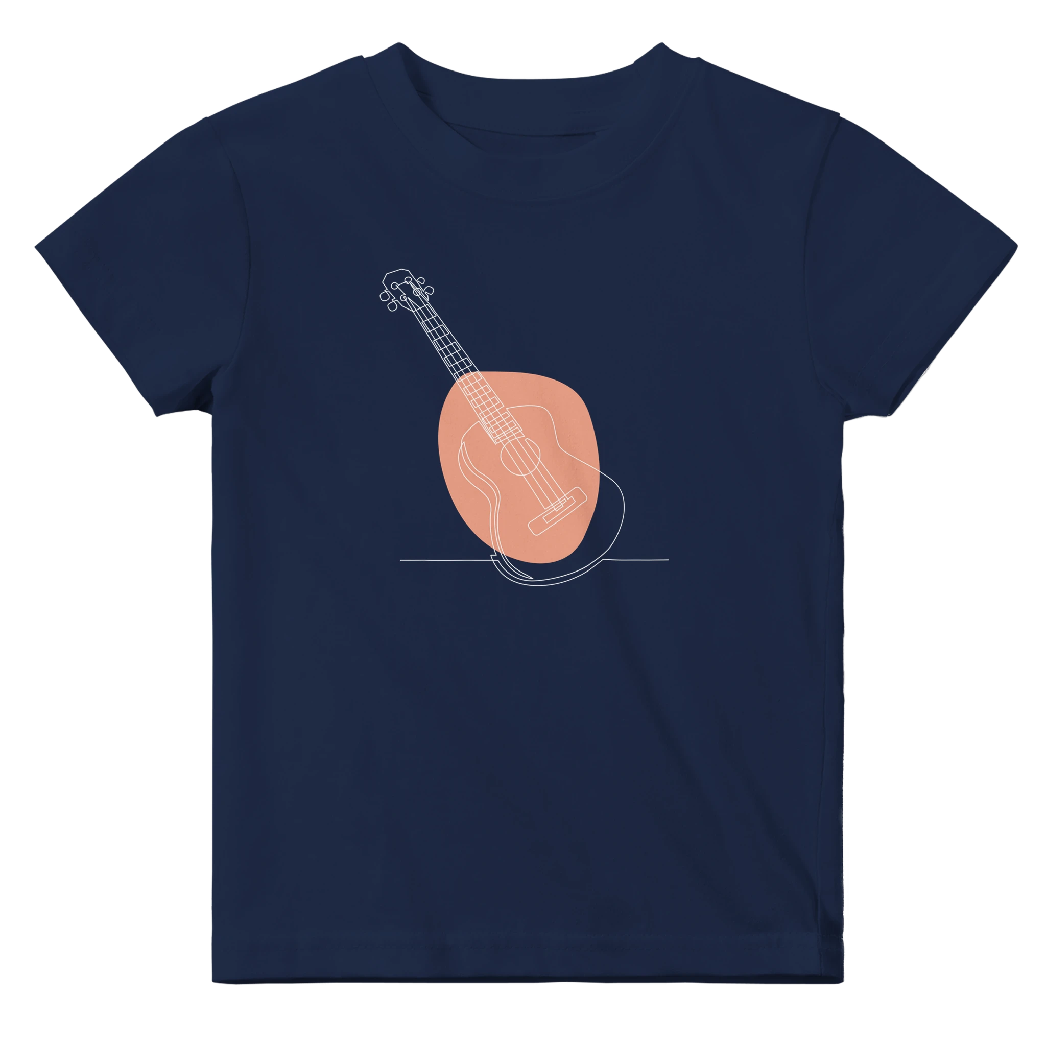 Baby T-shirt · Acoustic Guitar (Bold) Navy - BM ink.