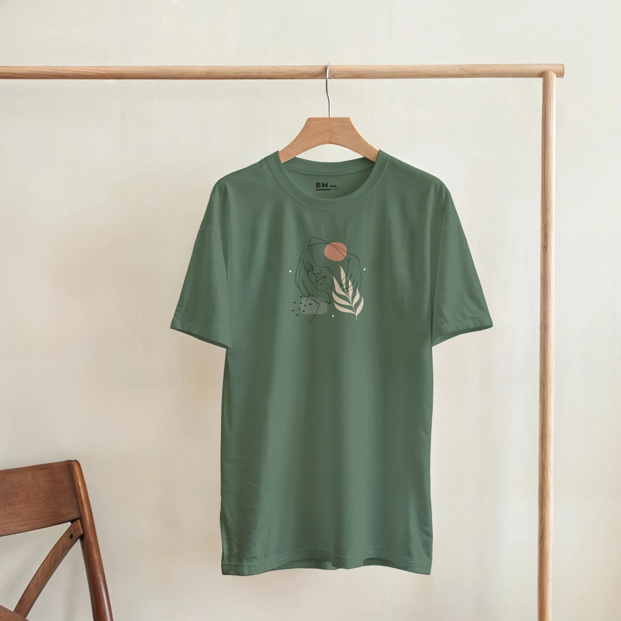 Soft Confidence · Adult T-Shirt Bold Military Green - BM ink.
