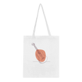 Tote Bag · Acoustic Guitar (Bold) White - BM ink.