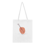 Tote Bag · Acoustic Guitar (Bold) White - BM ink.