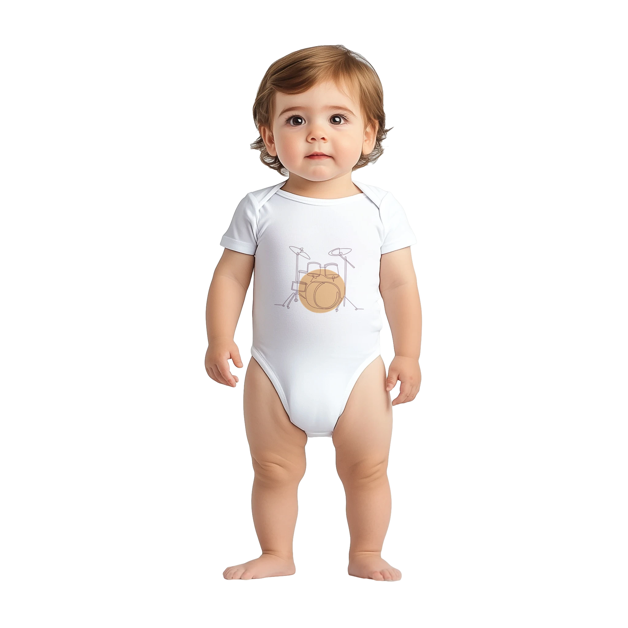 Baby Bodysuit · Drum Set (Light) - BM ink.
