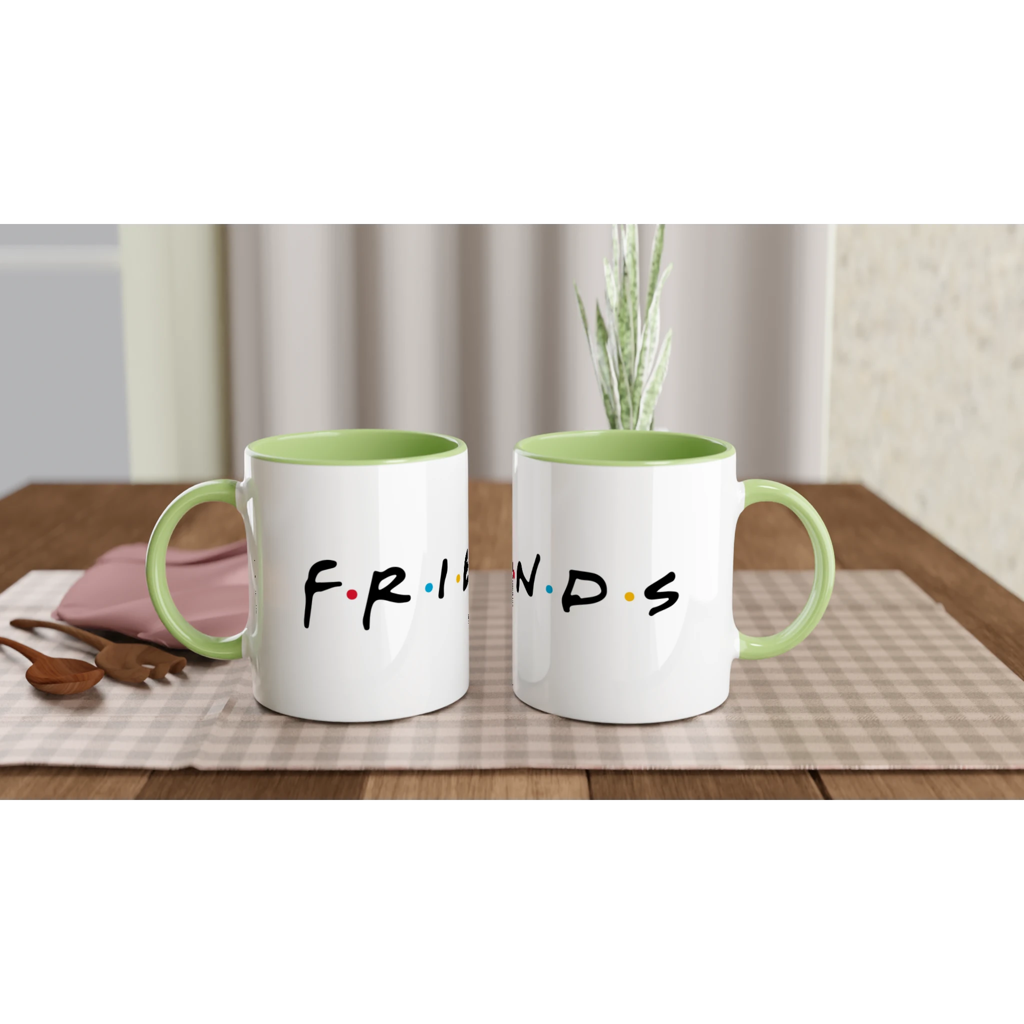 Ceramic Mug · Friends Logo Ceramic Green - BM ink.