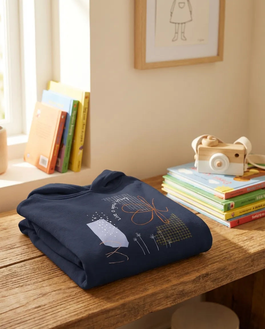 Kids Hoodie · Live a Good Story - BM ink.