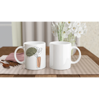 Calm Living · Ceramic Mug Ceramic White Left - BM ink.