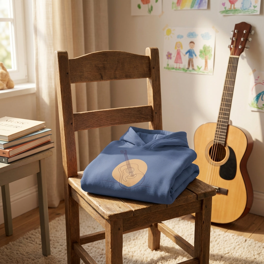 Kids Hoodie · Acoustic Guitar (Light) - BM ink.