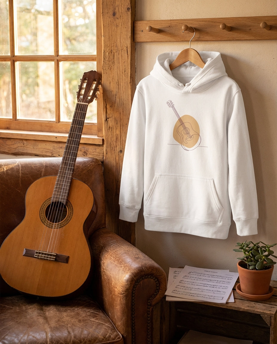 Kids Hoodie · Acoustic Guitar (Light) - BM ink.