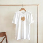 Adult T-Shirt · Audio Cassette Wrinkled Tape White - BM ink.