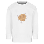 Kids Sweatshirt · Audio Cassette Wrinkled Tape White - BM ink.