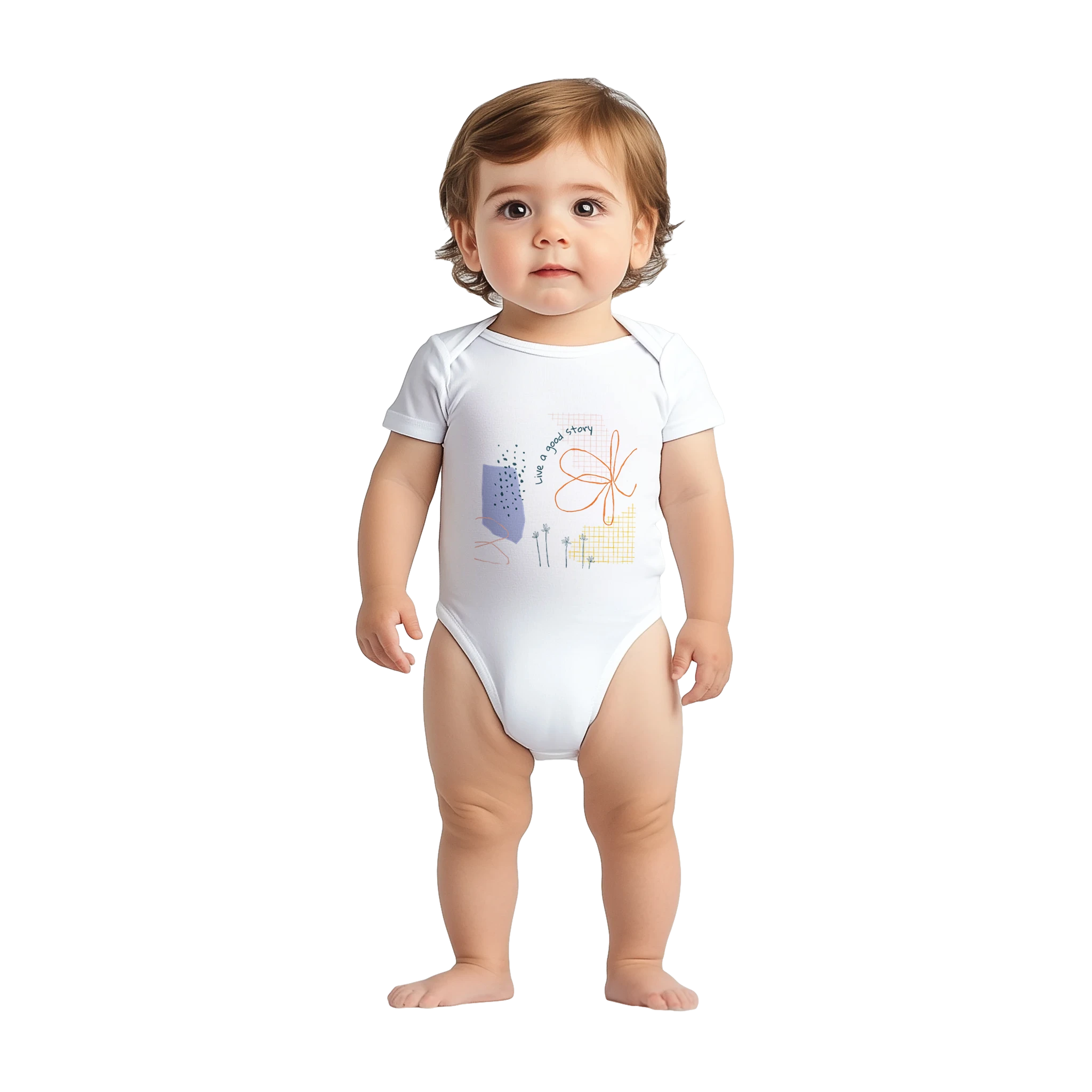 Baby Bodysuit · Live a Good Story - BM ink.