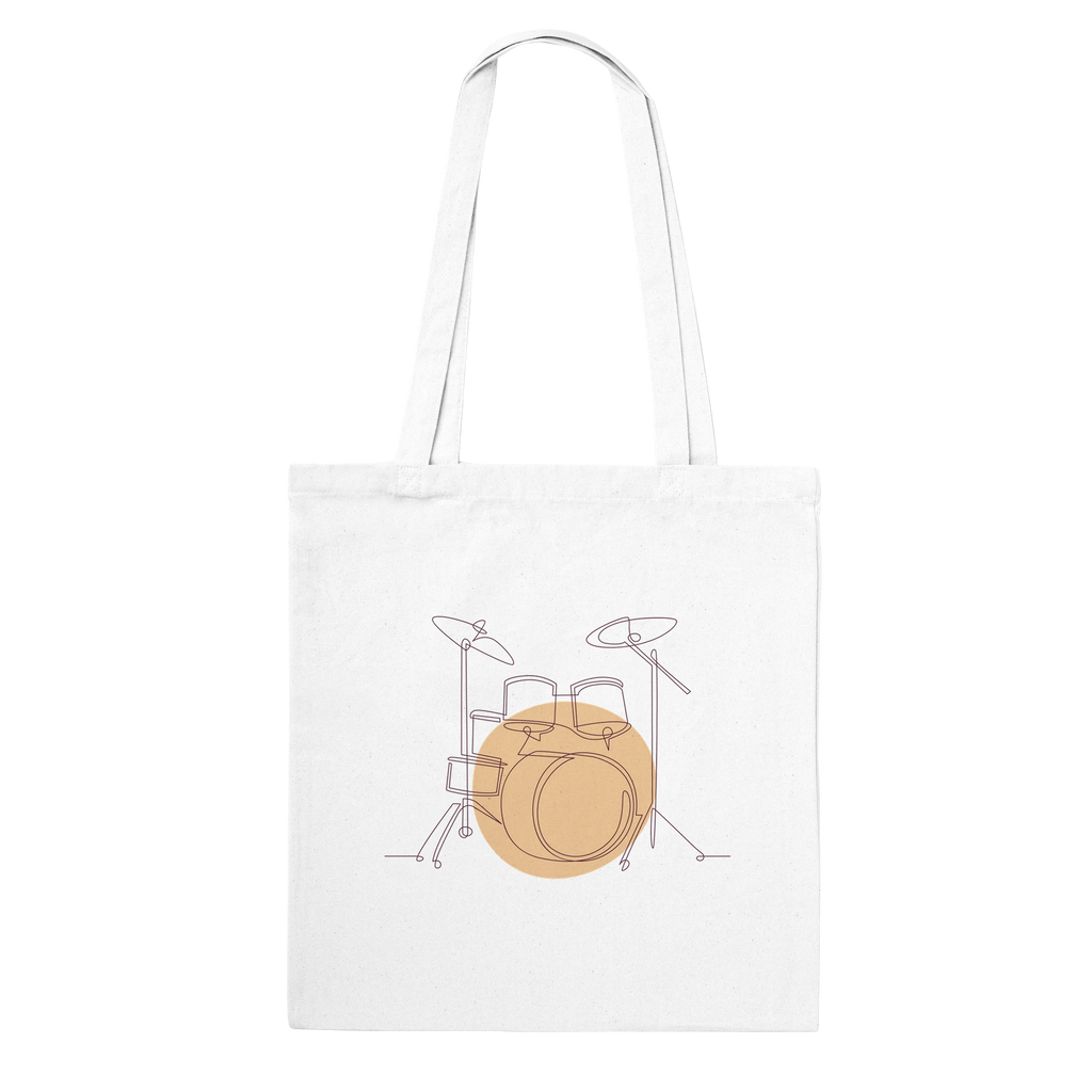 Tote Bag · Drum Set (Light) - BM ink.