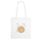 Tote Bag · Drum Set (Light) - BM ink.