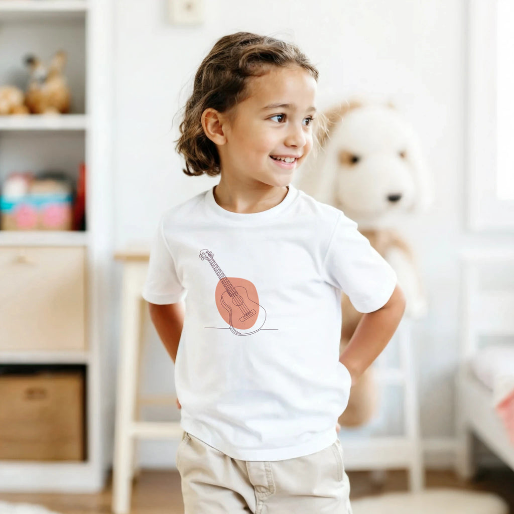 Kids T-Shirt · Acoustic Guitar (Bold) - BM ink.