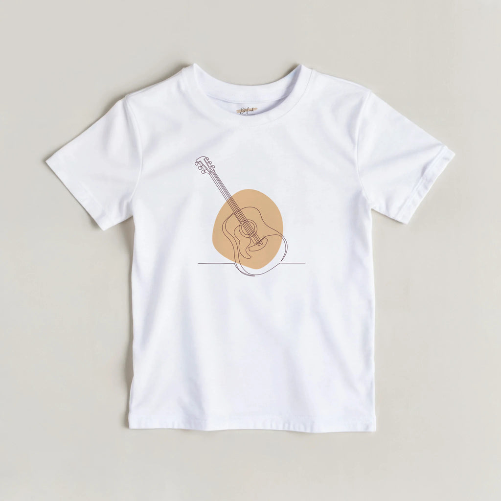 Kids T-Shirt · Acoustic Guitar (Light) - BM ink.