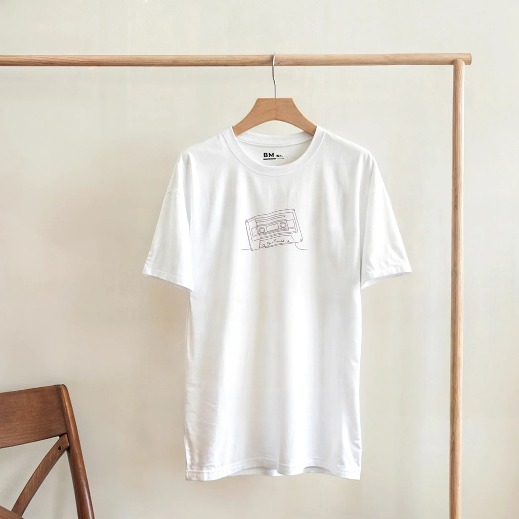 Analog Soul · Adult T-Shirt Bold White - BM ink.