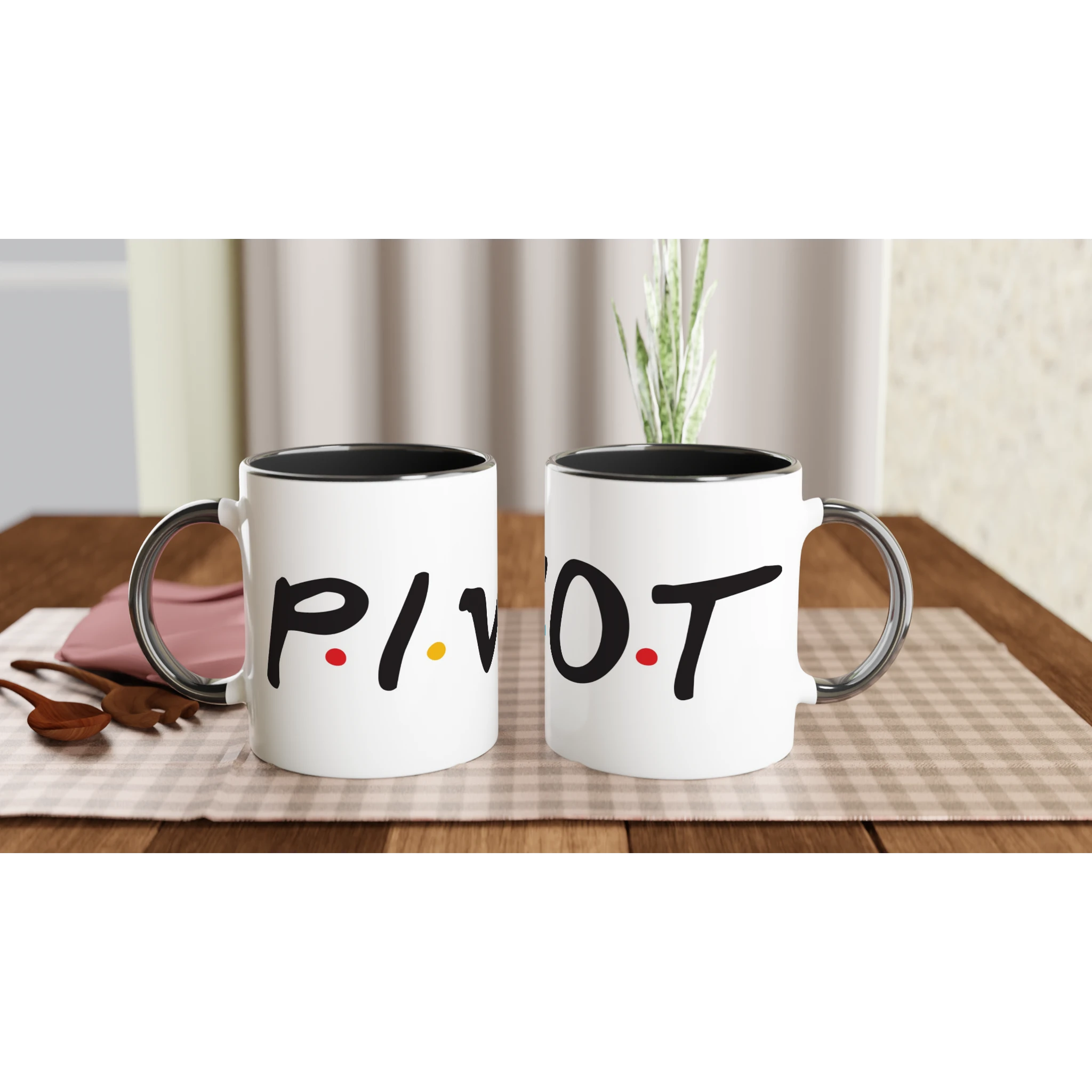 Ceramic Mug · Friends Pivot Ceramic Black - BM ink.
