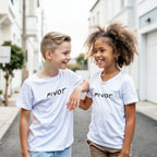 Kids T-Shirt · Friends Pivot White - BM ink.