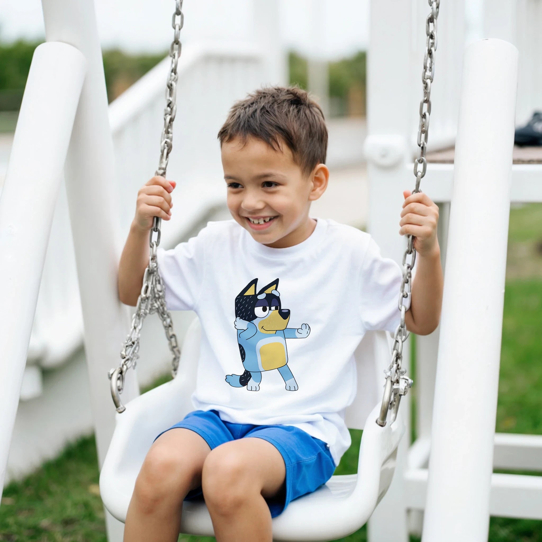 Kids T-Shirt · Bluey's Dad Bandit - BM ink.