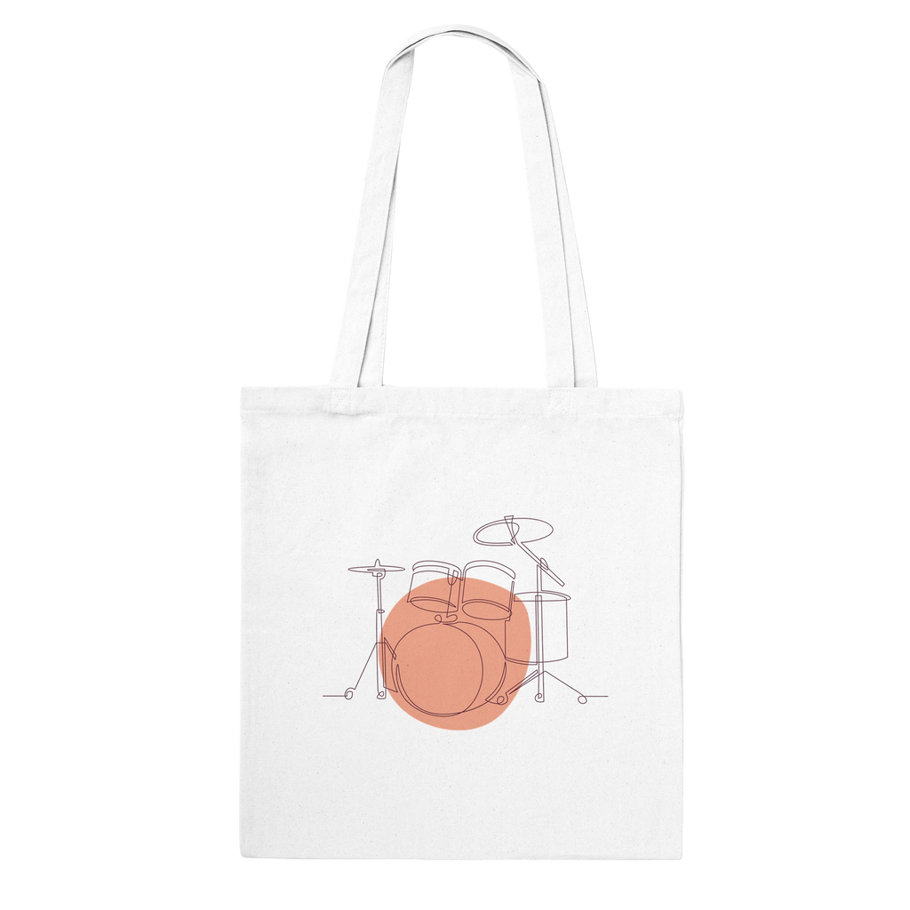 Tote Bag · Drum Set (Bold) - BM ink.
