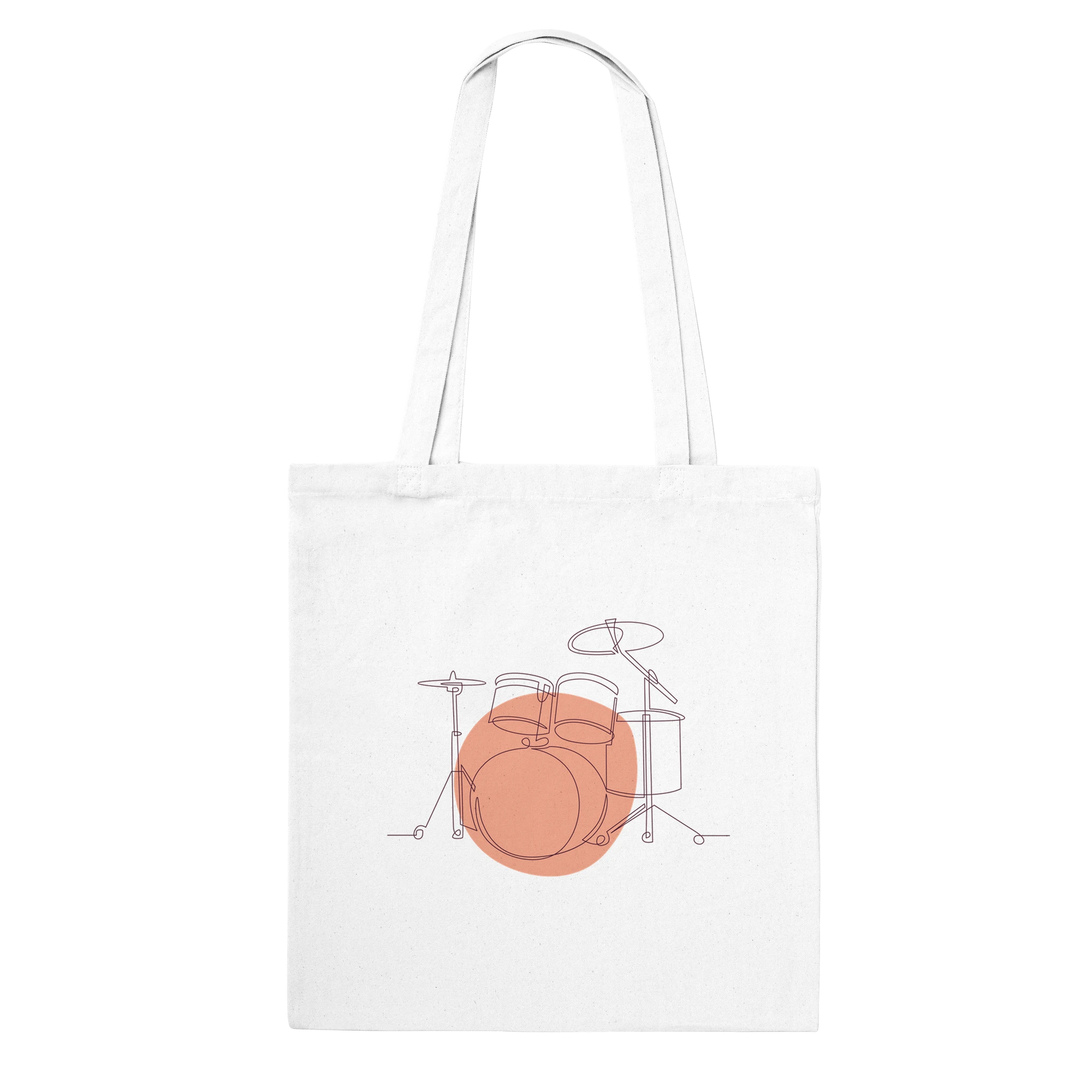 Tote Bag · Drum Set (Bold) - BM ink.