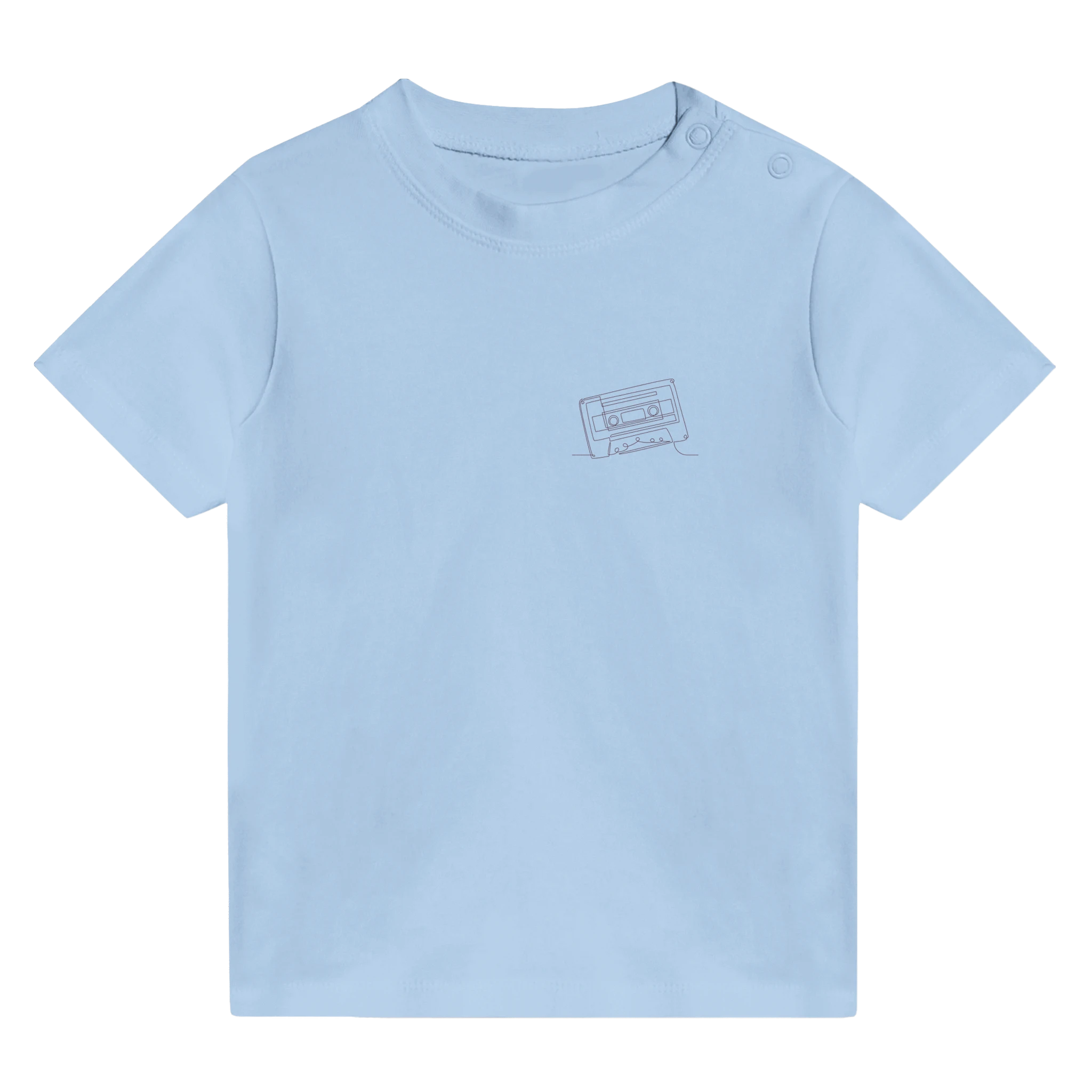 Analog Soul · Baby T-shirt Subtle Baby Blue - BM ink.