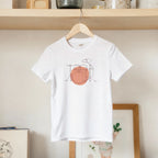 Kids T-Shirt · Drum Set (Bold) White - BM ink.
