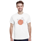 Adult T-Shirt · Drum Set (Bold) - BM ink.