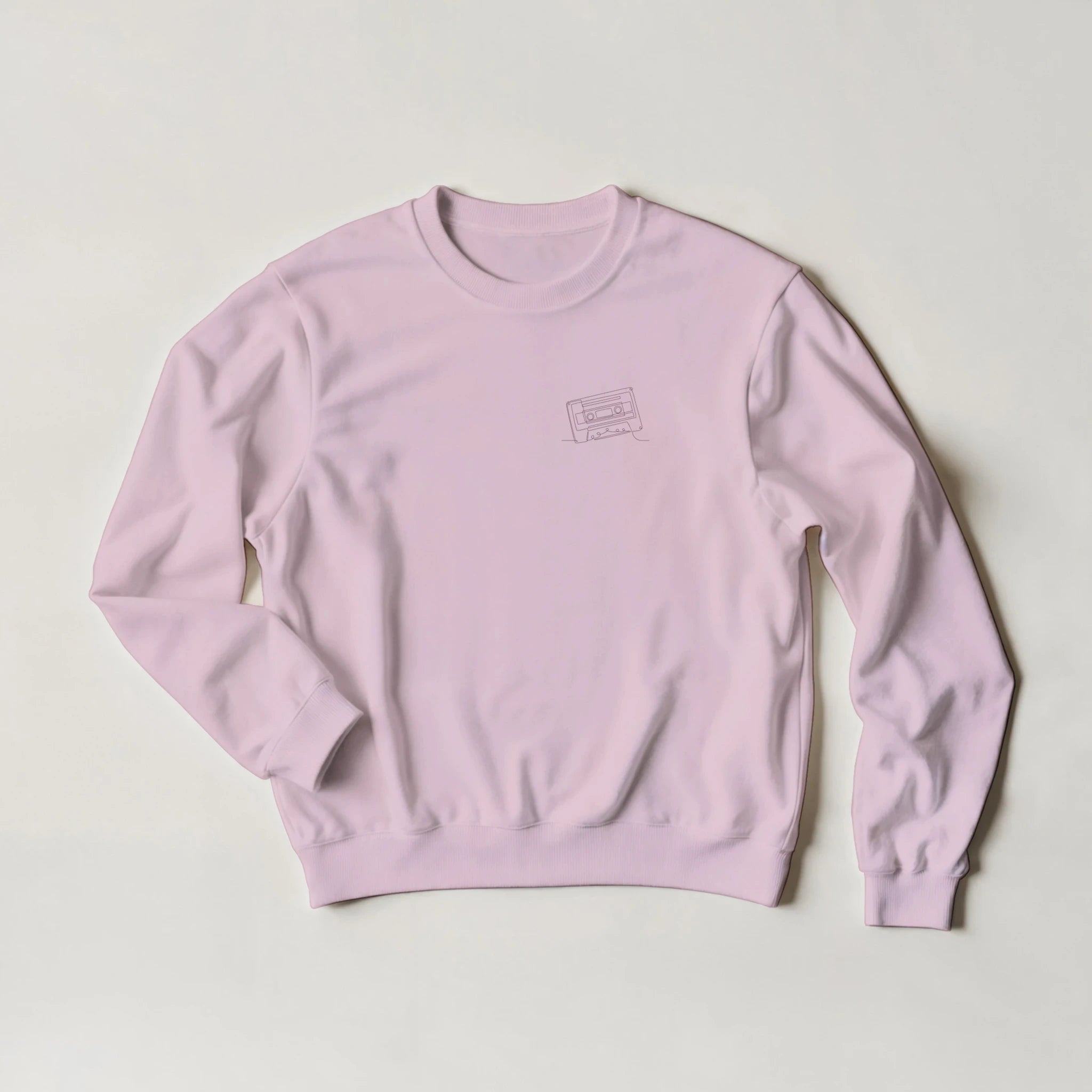 Analog Soul · Adult Sweatshirt Subtle Light Pink - BM ink.
