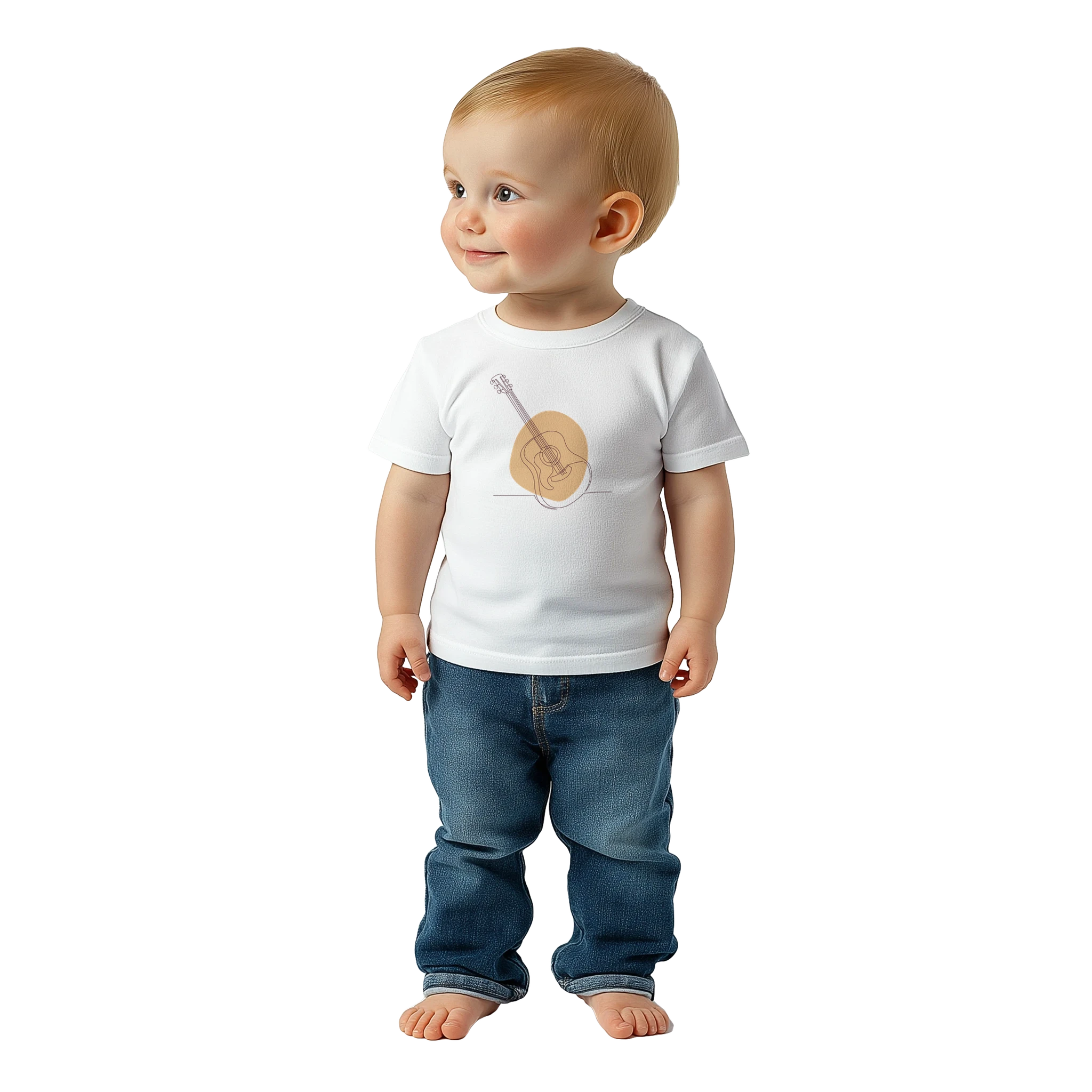 Baby T-Shirt · Acoustic Guitar (Light) - BM ink.