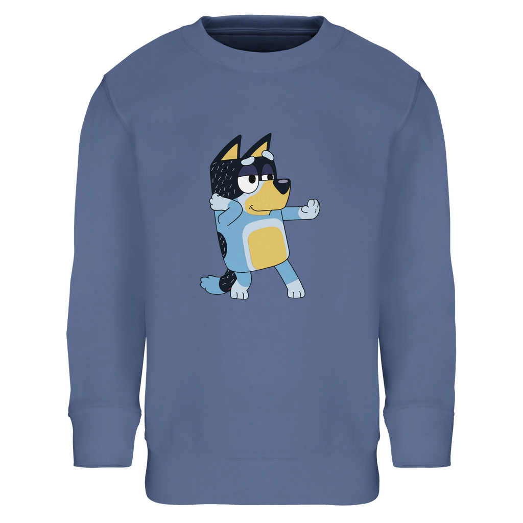 Kids Sweatshirt · Bluey's Dad Bandit - BM ink.