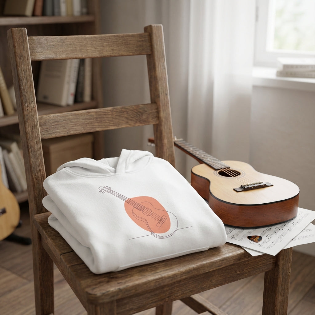 Kids Hoodie · Acoustic Guitar (Bold) - BM ink.