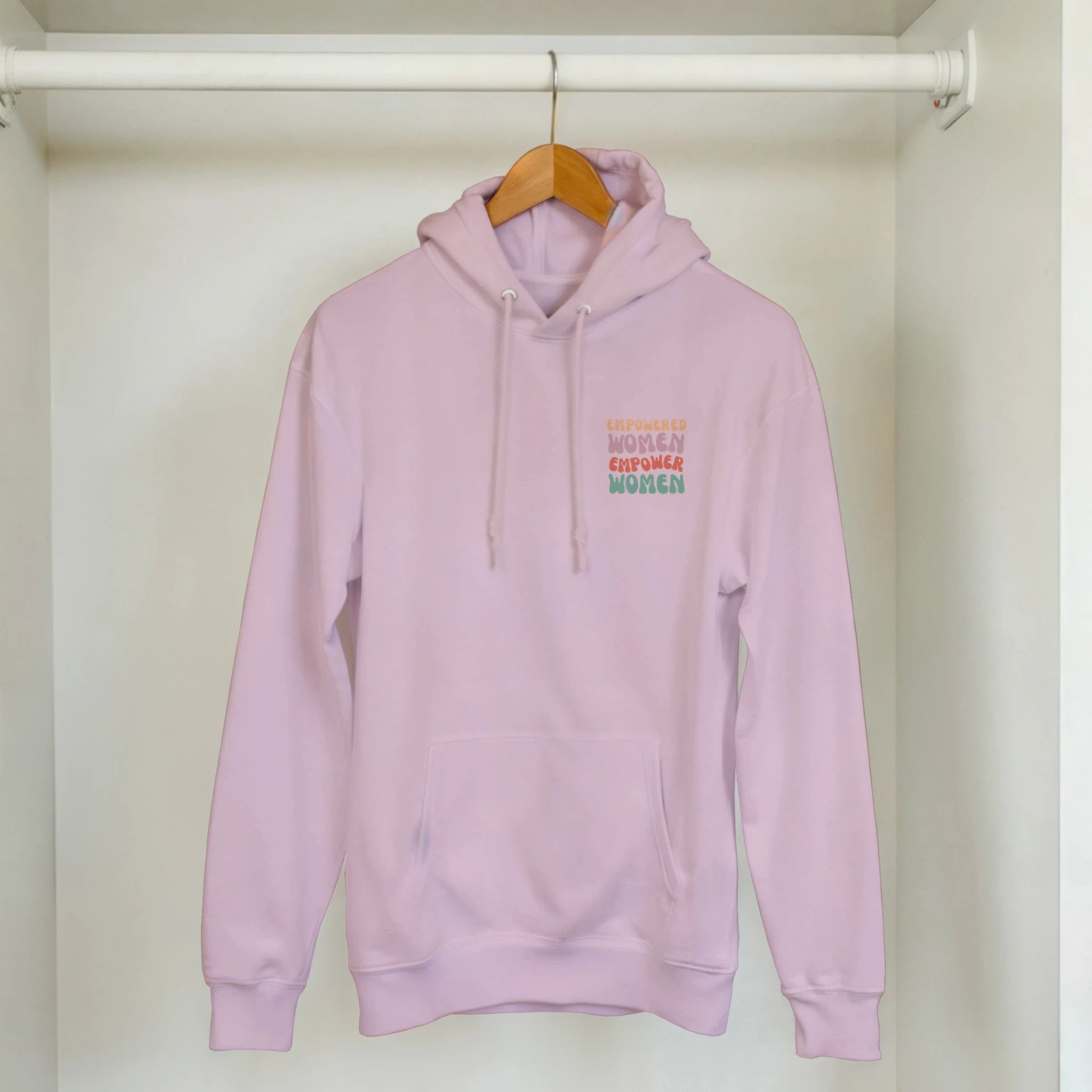 Rise Together · Adult Hoodie Subtle Light Pink - BM ink.
