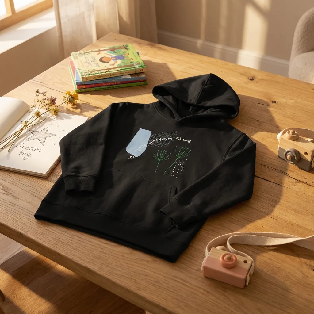 Kids Hoodie · Let Your Dreams Shine - BM ink.