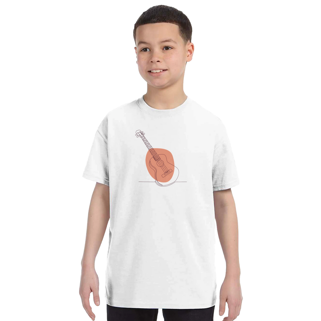 Kids T-Shirt · Acoustic Guitar (Bold) - BM ink.