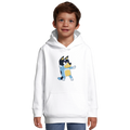 Kids Hoodie · Bluey's Dad Bandit White - BM ink.