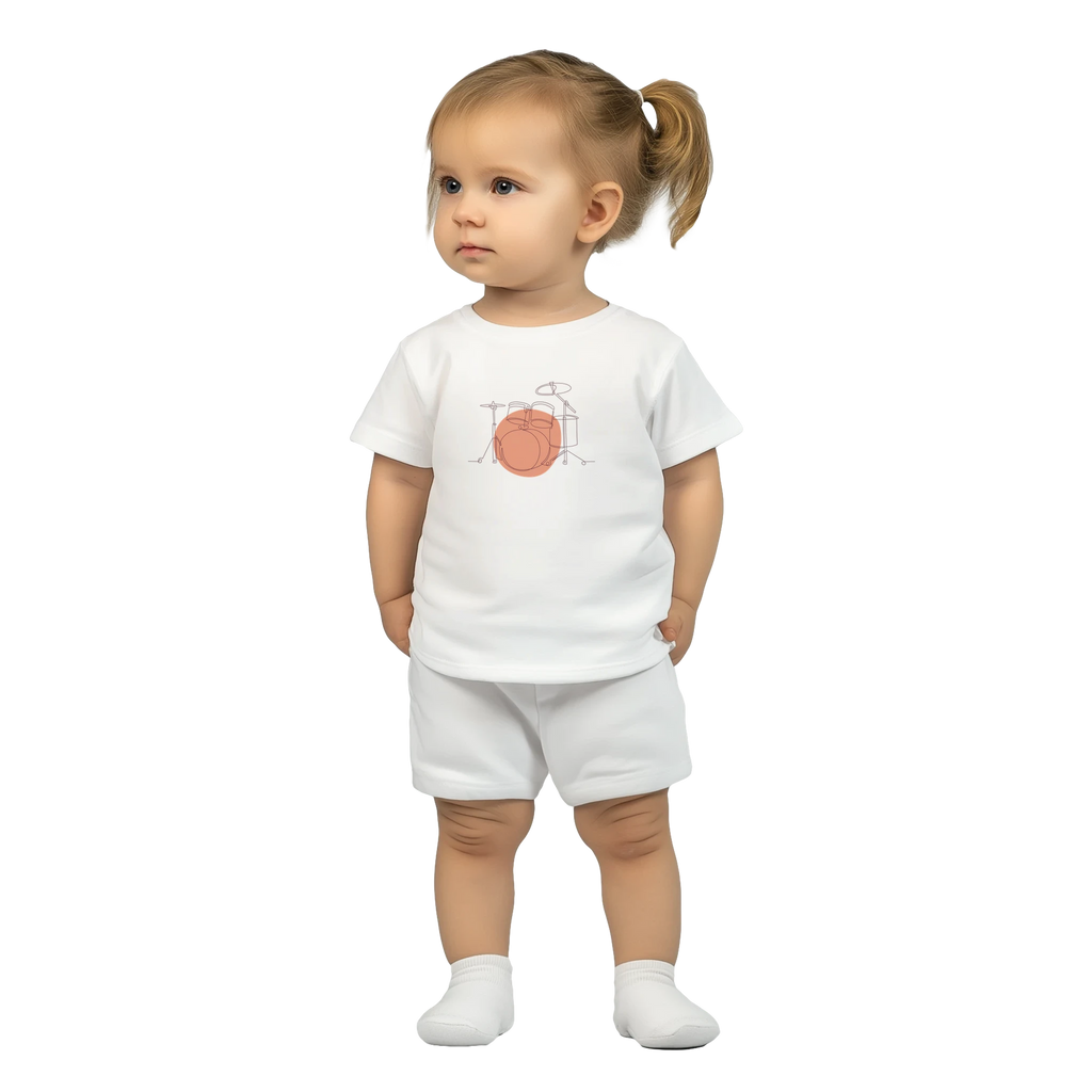 Baby T-Shirt · Drum Set (Bold) - BM ink.