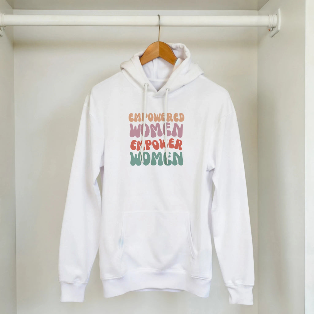 Rise Together · Adult Hoodie Bold White - BM ink.