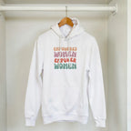 Rise Together · Adult Hoodie Bold White - BM ink.
