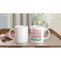Rise Together · Ceramic Mug Ceramic White Right - BM ink.