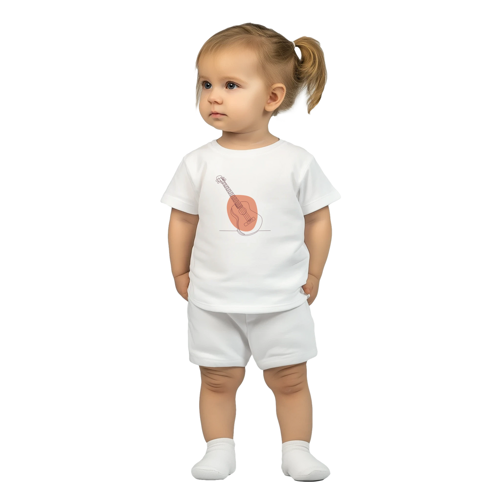 Baby T-shirt · Acoustic Guitar (Bold) - BM ink.