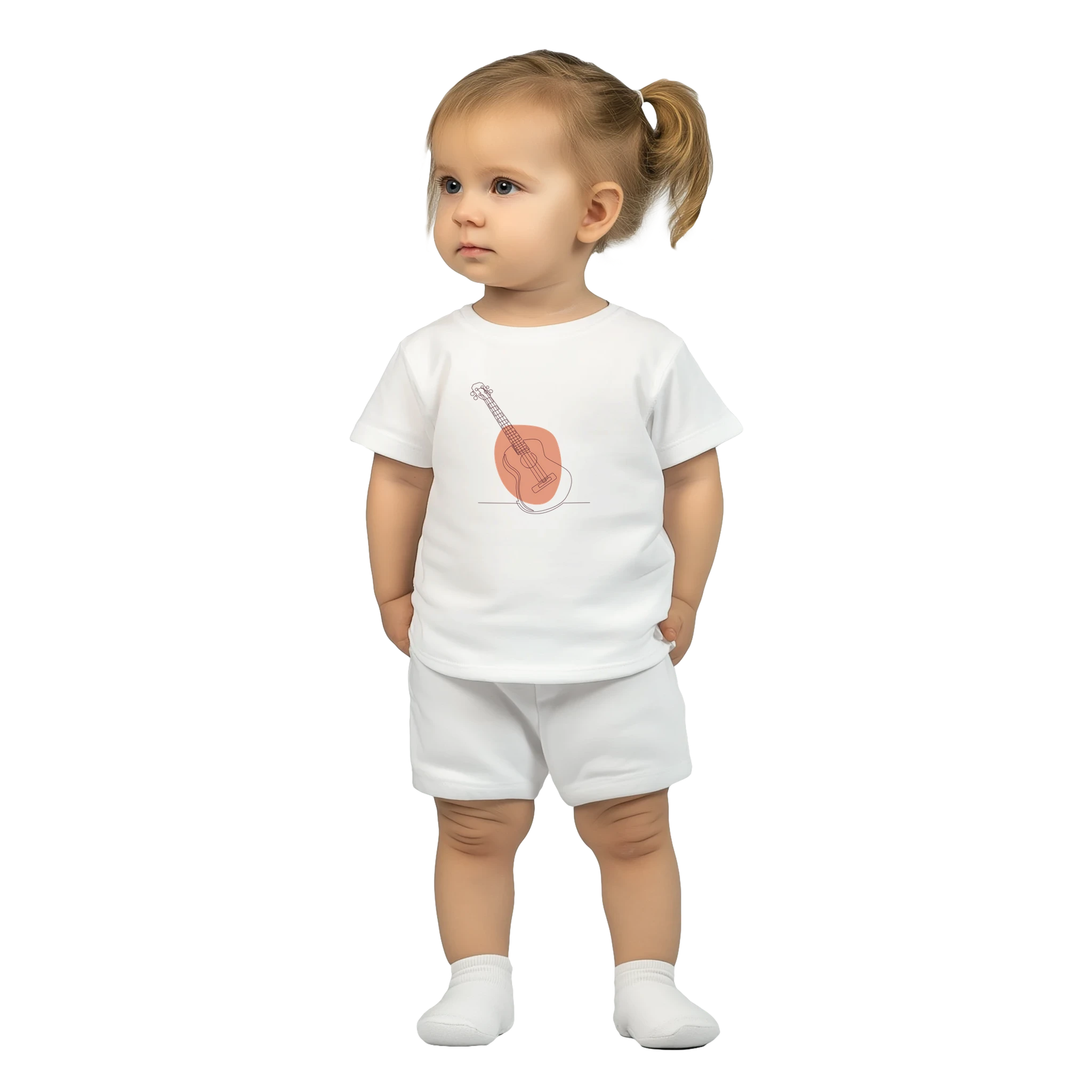Baby T-shirt · Acoustic Guitar (Bold) - BM ink.