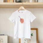 Kids T-Shirt · Acoustic Guitar (Bold) White - BM ink.