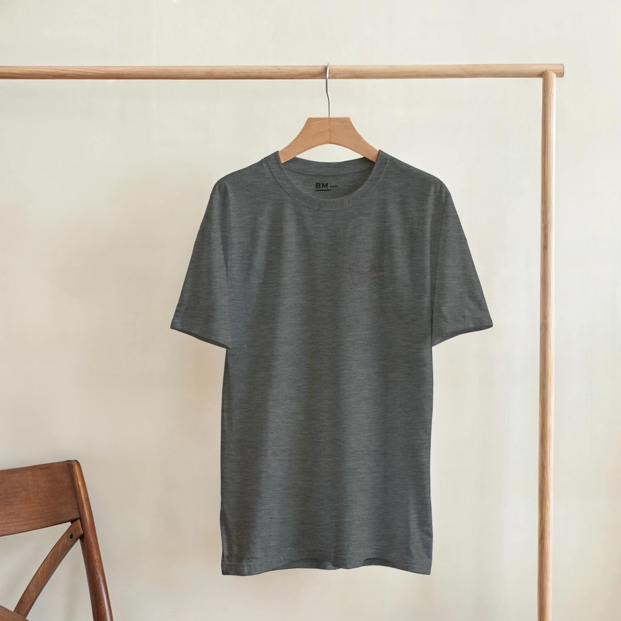 Analog Soul · Adult T-Shirt Subtle Graphite Heather - BM ink.