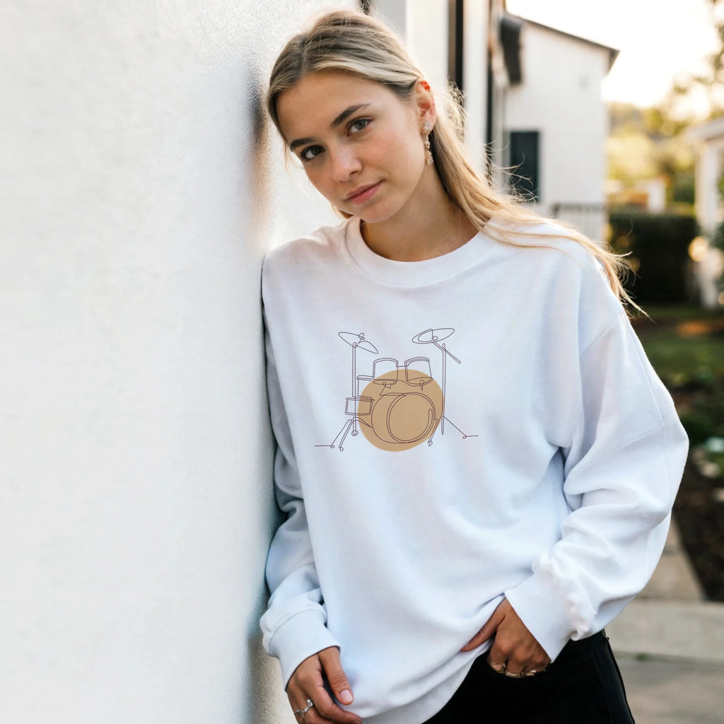 Adult Sweatshirt · Drum Sets - BM ink.