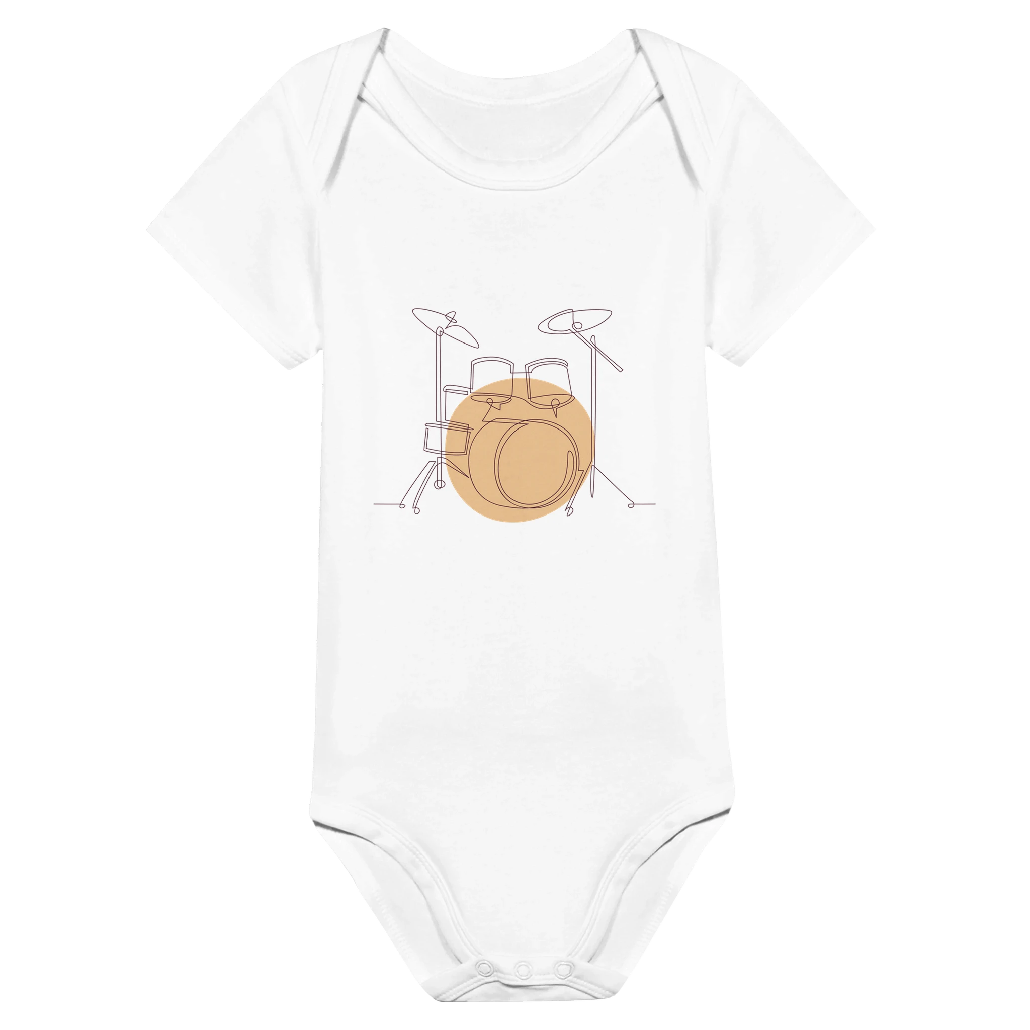 Baby Bodysuit · Drum Set (Light) - BM ink.