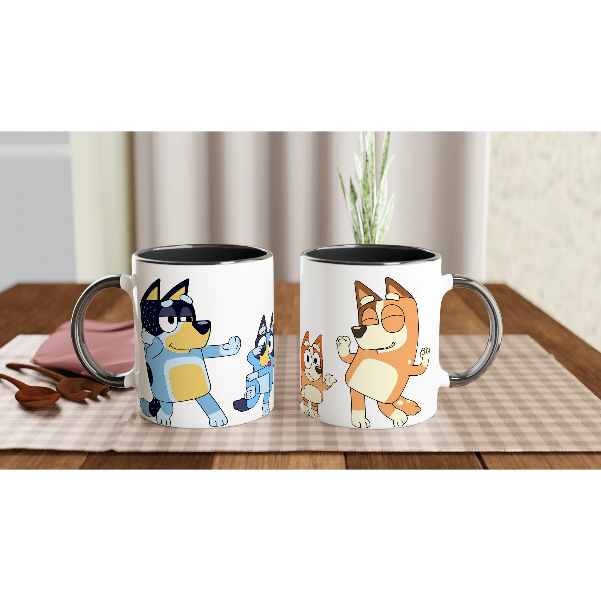 Ceramic Mug · Bluey The Heelers Ceramic Black - BM ink.