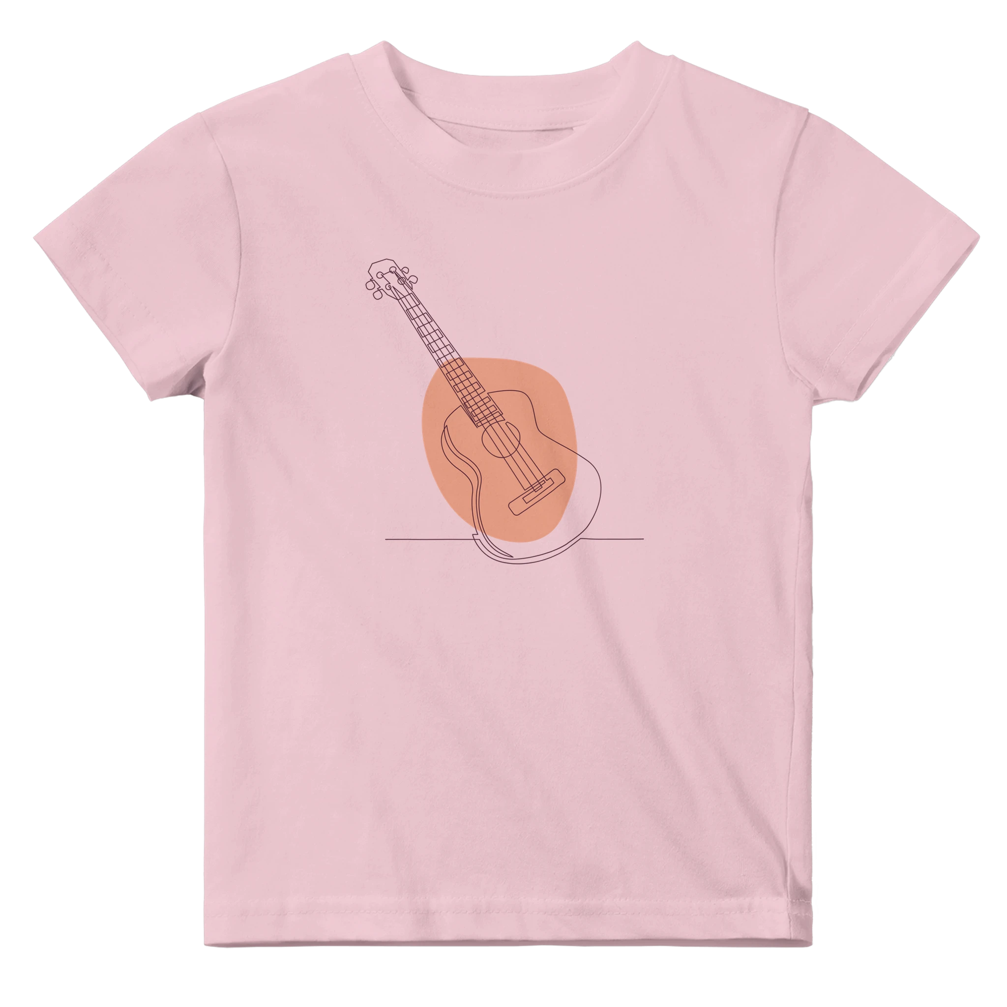 Baby T-shirt · Acoustic Guitar (Bold) Pink - BM ink.