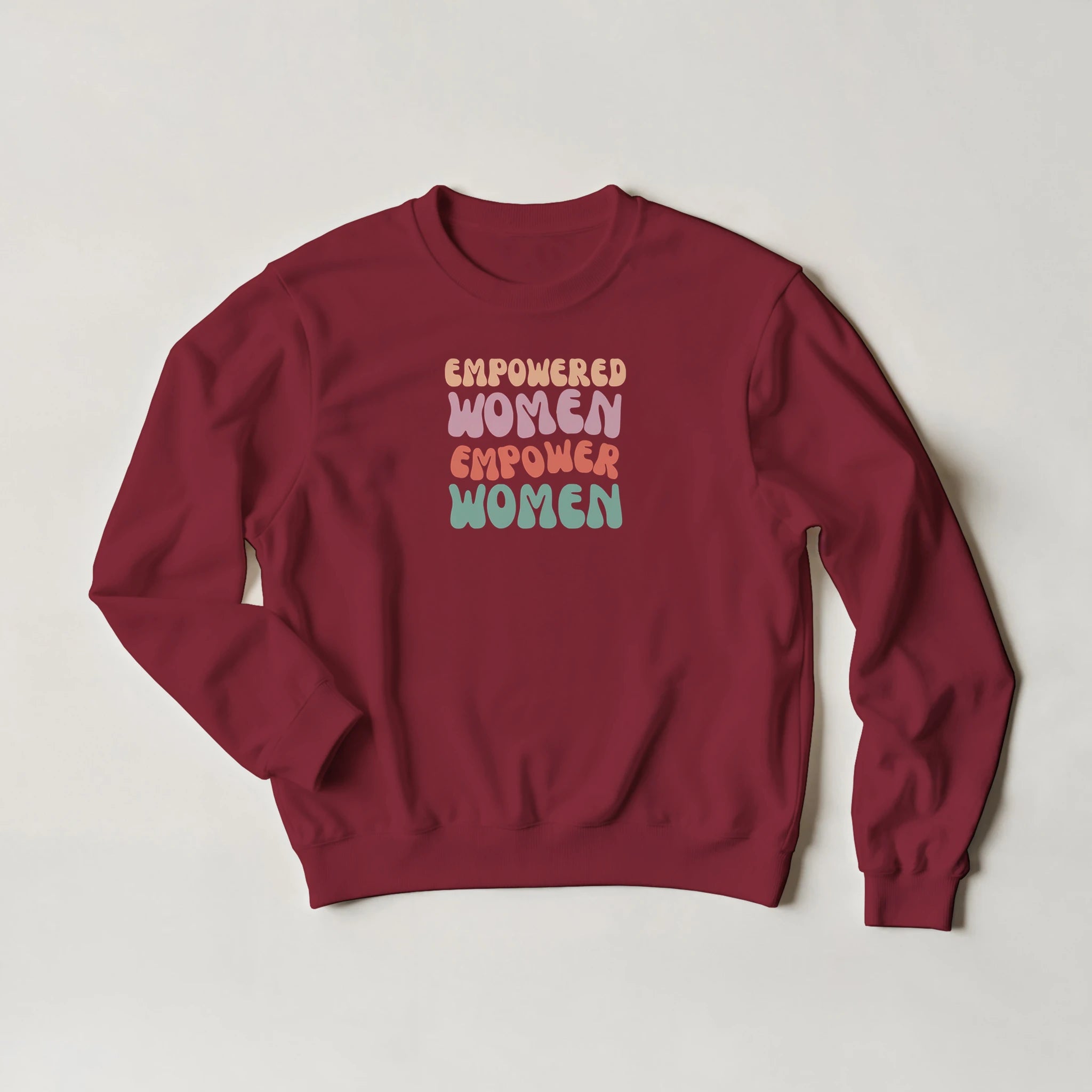 Rise Together · Adult Sweatshirt Bold Garnet - BM ink.